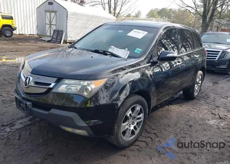 2007 Acura Mdx Technology Package из США, поврежденный, VIN 2HNYD28437H501703